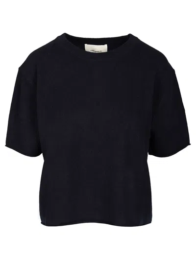 Lisa Yang Cila T-shirt Knitwear Blue In Blue