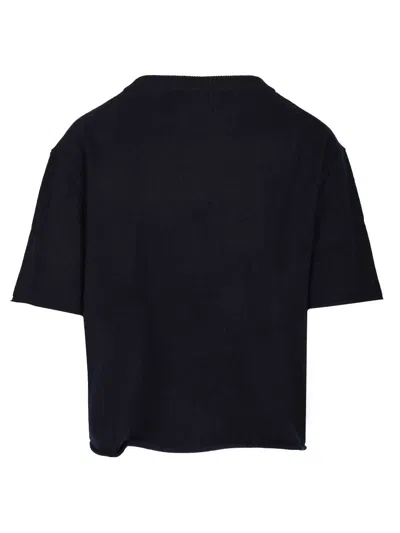 Lisa Yang Cila T-shirt Knitwear Blue In Blue