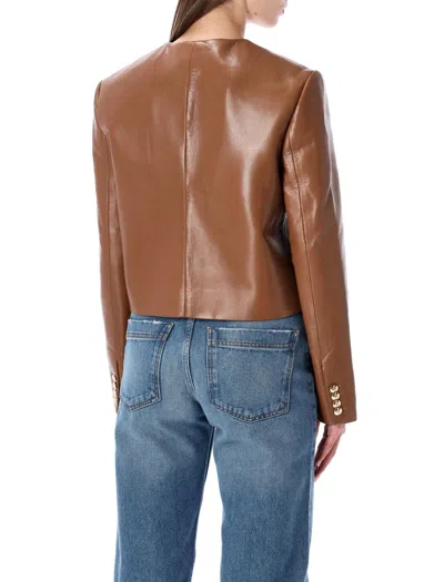 Anine Bing Amber Jacket In Brown