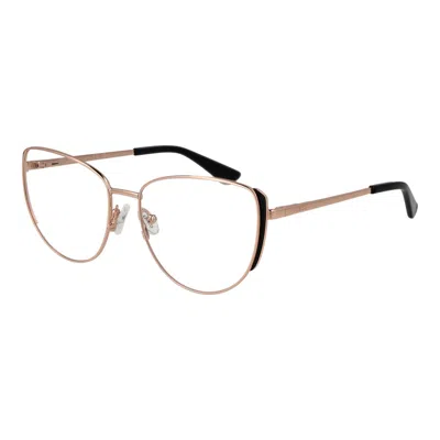 Guess Rose Gold Women Optical Frames In Gold