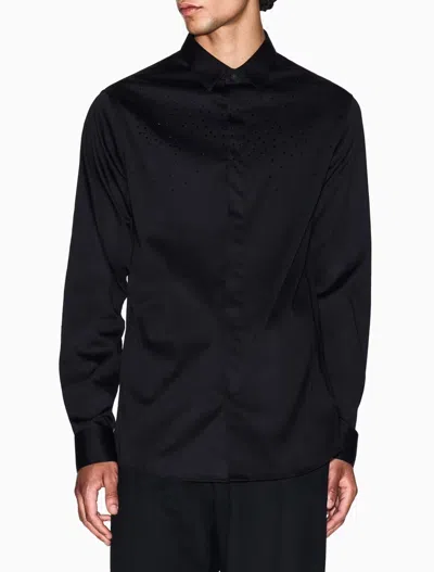 Armani Exchange Shirts Black In Black