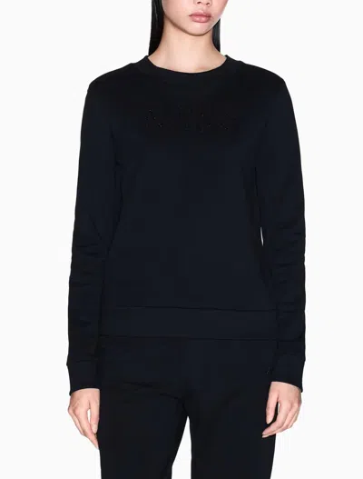 Armani Exchange Sweatshirts Without Hood In Black