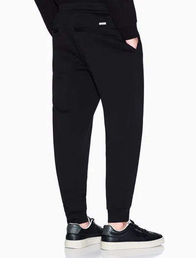 Armani Exchange Drawstring Sweatpants In Black