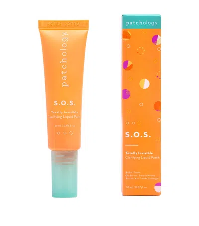Patchology S. O.s. Totally Invisible Clarifying Liquid Patch 0.67 Oz. In Transparent