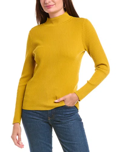 Jones New York Sutton Mock Neck Sweater In Neutral