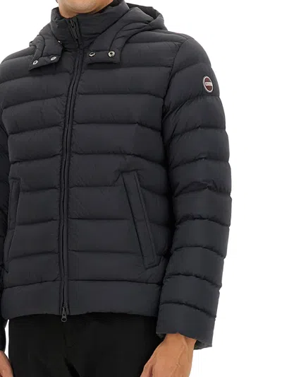 Colmar Down Jacket With Detachable Hood In Black