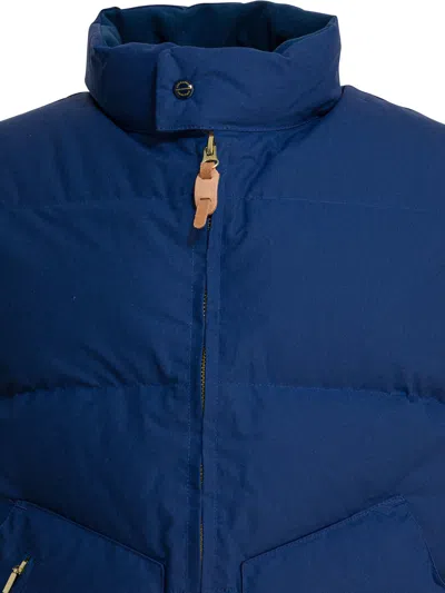 Manifattura Ceccarelli Goose Down Vest Jackets Blue In Blue