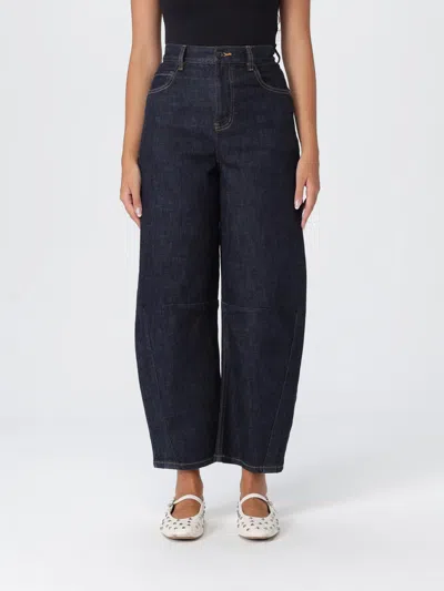 Self-portrait Self Portrait Jeans Black In Blue