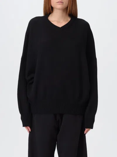 Khaite Black Inga Sweater In Black