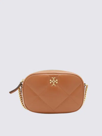 Tory Burch Quilted Chain Strap Shoulder Bag In Brown