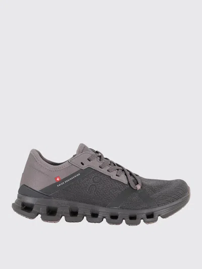 On Cloud X 4 Sneakers With Ultralight Rubber Sole And Technical Fabric Upper In Brown