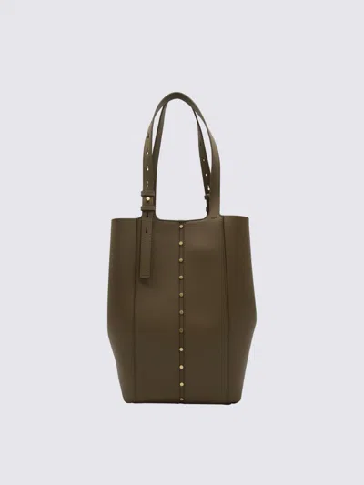 Golden Goose Studded Detail Adjustable Strap Tote Bag In Brown