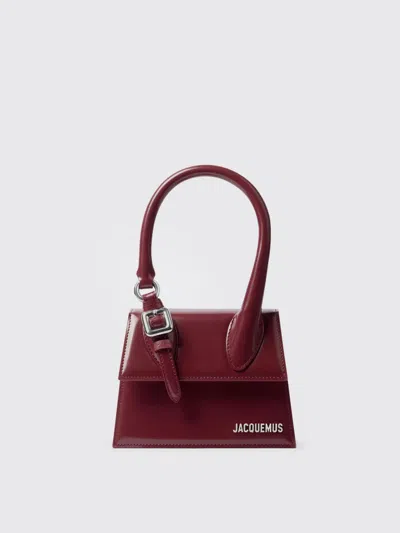 Jacquemus Mini Bag  Woman Color Burgundy In Burgundy