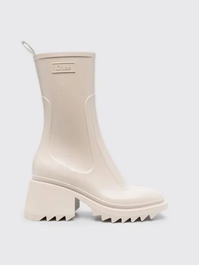 Chloé Betty Rain Boot In Brown