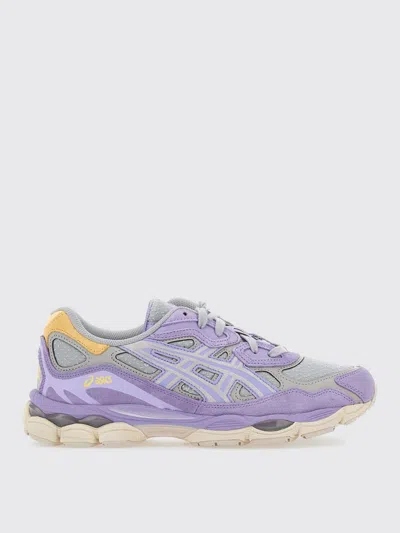 Asics Gel-nyc Panelled Sneakers In Purple