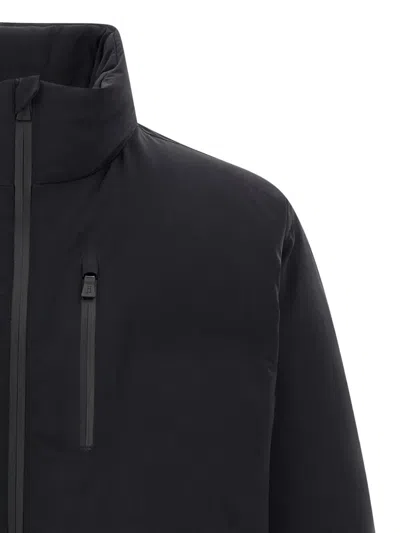 Herno New Impact High-neck Short Down Jacket Clothing In Black