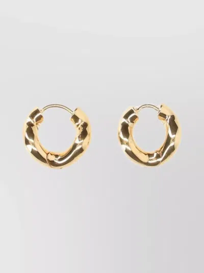 Charlotte Chesnais Hoop Earrings Polished Finish In Gold