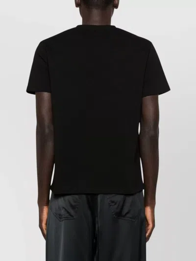 Saint Laurent Cassandre T-shirt In Black