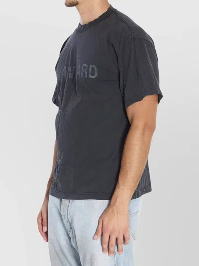 Balenciaga "standard" T-shirt By Bb In Gray