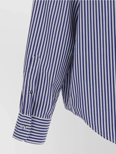 Ami Alexandre Mattiussi Ami Paris Women 'ami De Coeur' Shirt In Blue