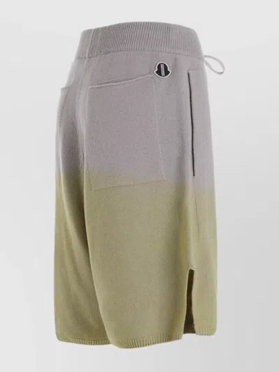 Moncler Rick Owens Long Boxers With Drop Crotch In Multi