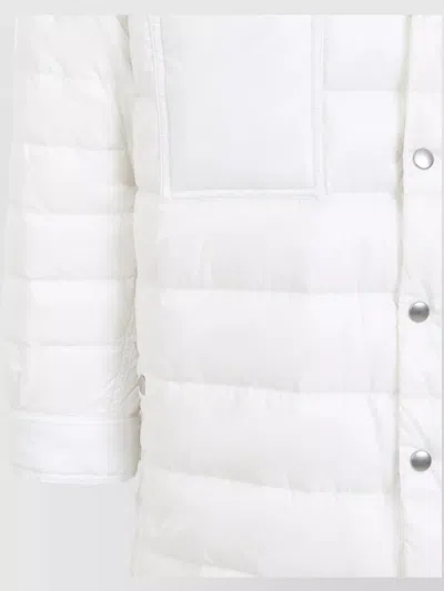 Moncler Rick Owens Outerwear Jacket Mu02d2f01 In White