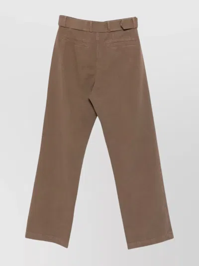 Dries Van Noten Pennine Gd 2043 M.w. Pants Mud In Brown