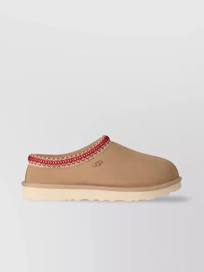 Ugg 31mm Tasman Shearling Loafers In Brown