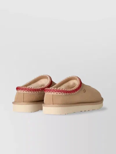 Ugg 31mm Tasman Shearling Loafers In Brown