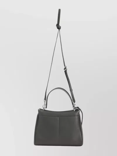 Balenciaga Ganni Shimmery Foil Denim Mini Dress