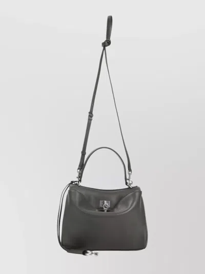 Balenciaga Ganni Shimmery Foil Denim Mini Dress