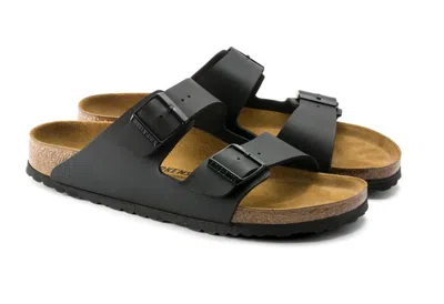Birkenstock Arizona Bs Sandals Black In Black