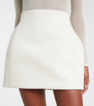 Wardrobe.nyc Wardrobe. Nyc Rhw Miniskirt In White