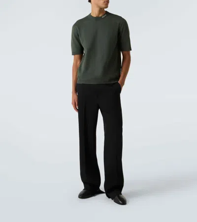 Gucci Men Black Mule With Horsebit On The Front In Smooth Leather Man In Black