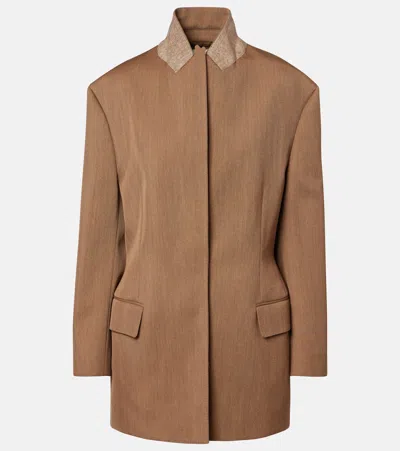 MALINA初剪羊毛西装式外套