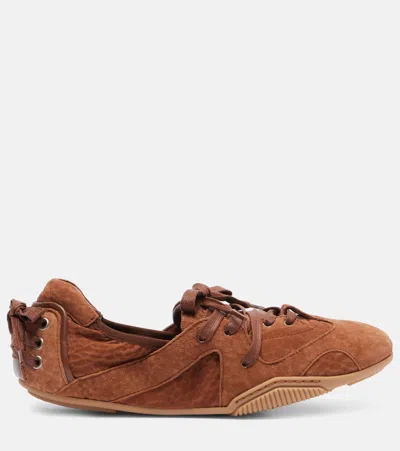 Acne Studios Lace-up Shoes In Brown