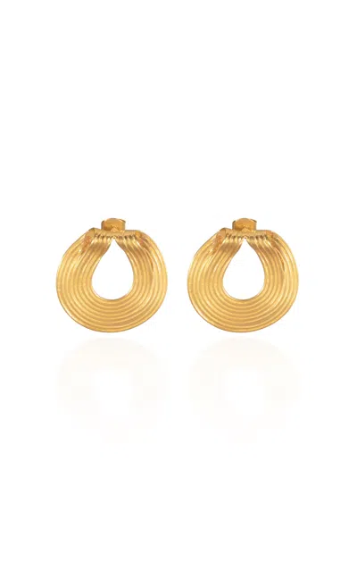 Cano Bastidas Gold-plated Earrings In Gold