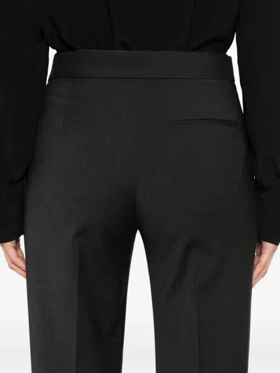 Alberta Ferretti Pants With Belt Loops And Pockets In Black