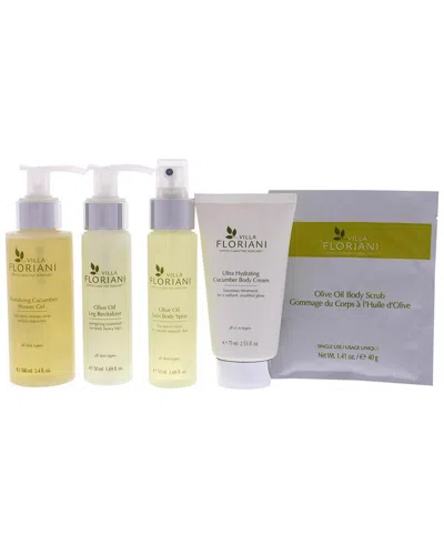 Villa Floriani Unisex Ultra-hydrating Body Travel Kit In Transparent