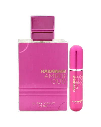 Al Haramain Women 6.7oz Amber Oud - Ultra Violet Edp In Transparent