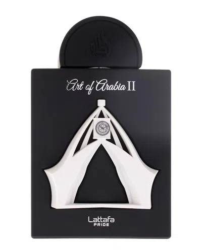 Lattafa Perfumes Unisex 3.4oz Edp Pride Art Of Arabia Ii Edp In Black