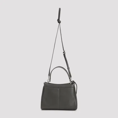 Balenciaga Ganni Shimmery Foil Denim Mini Dress In Green