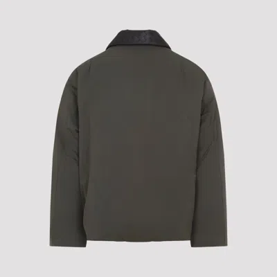Bottega Veneta Insulated Jacket With Quilted Collar And Pockets In Gray