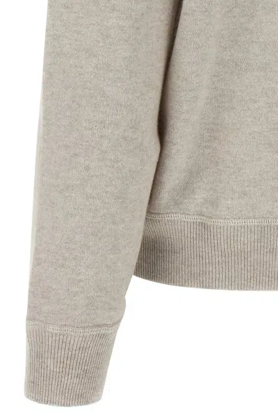 Brunello Cucinelli Men Cashmere Hoodie In Gray