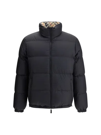 Burberry Snowdon Traditional Check Reversible Jacket In Multi