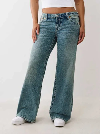 True Religion Bobbi Baggy Jeans In Blue