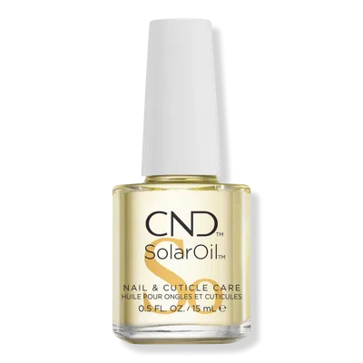 Cnd Solar Oil Nail And Cuticle Conditioner - 0.5 oz In Yellow