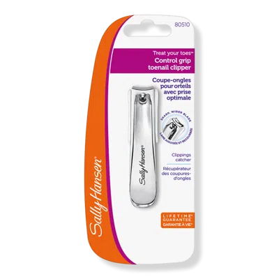 Sally Hansen Treat Your Toes Control Grip Toenail Clipper With Catcher
