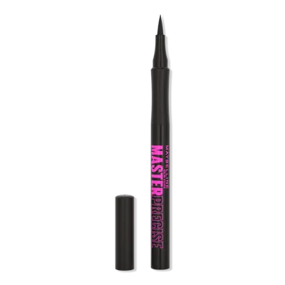 Maybelline Eyestudio Master Precise All Day Liquid Eyeliner - Satin Black In Black