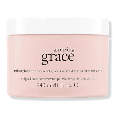 Philosophy Di Lorenzo Serafini Amazing Grace Whipped Body Creme - 8.0 oz In Pink